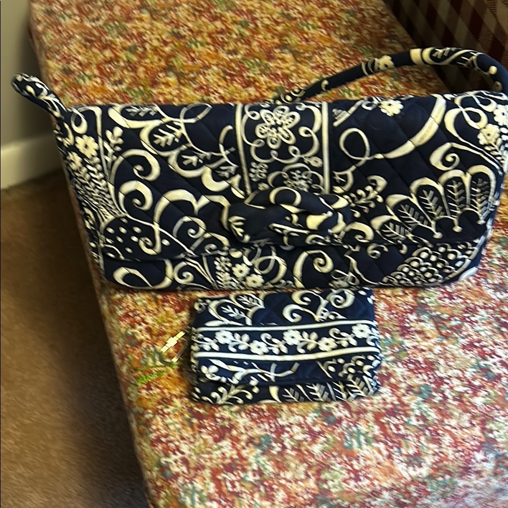 Vera Bradley bag & matching wallet